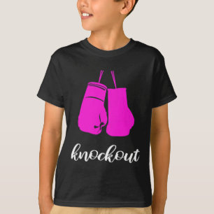 Camiseta Regalo para fanáticas del kickboxer knockout para