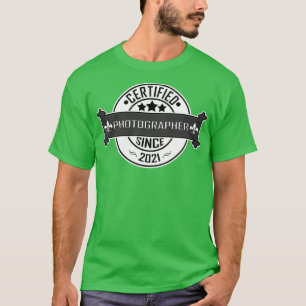 Camiseta Regalo para fotógrafos (certificados) desde 2021