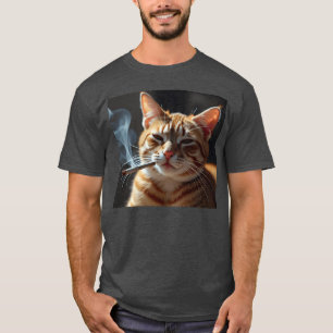Camiseta Regalo para fumar gato Generación Z Meme para fuma