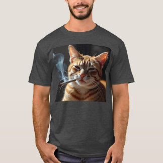 Camiseta Regalo para fumar gato Generación Z Meme para fuma
