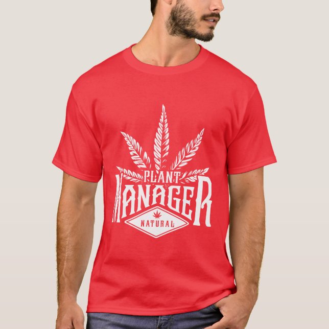 Camiseta Regalo para gerente de planta (Anverso)