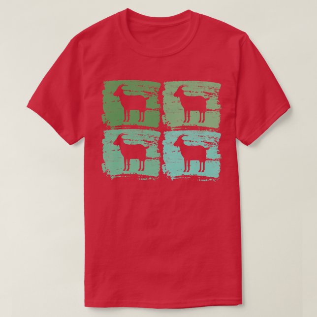 Camiseta Regalo para granjeros de cabras (Diseño del anverso)