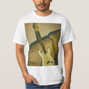 Camiseta Regalo para guitarrista bajista de profesor de mús