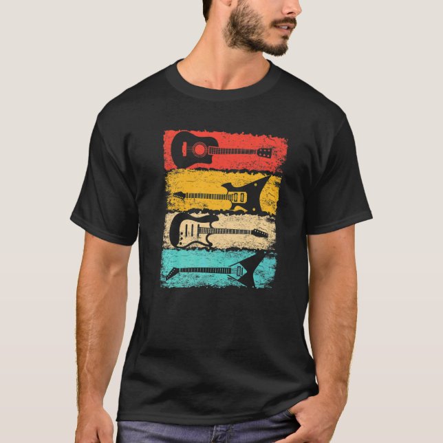 Camiseta Regalo Para Guitarristas Estudiantes De Musica Pro (Anverso)