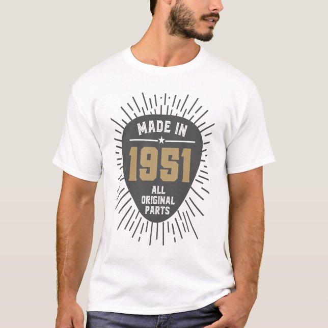 Camiseta Regalo para hecho en 1951 (Anverso)