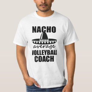 Camiseta Regalo para hombre del voleibol del Nacho de la