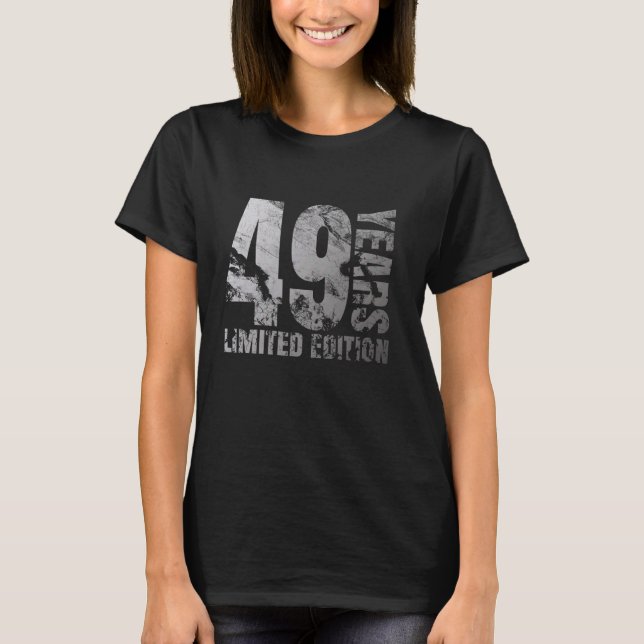 Camiseta Regalo para hombres de 49 años regalo de 49 años p (Anverso)