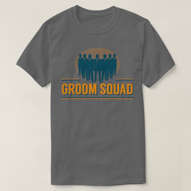 Camiseta Regalo para hombres de la fiesta de soltero del eq (Diseño del anverso)