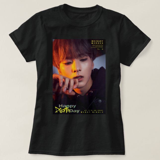 Camiseta Regalo Para Hombres Héroes Xdinarios Ode Happy Dea (Diseño del anverso)