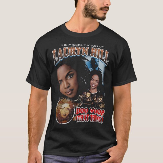 Camiseta Regalo Para Hombres Lauryn Hills Classic T-Shirt (Anverso)