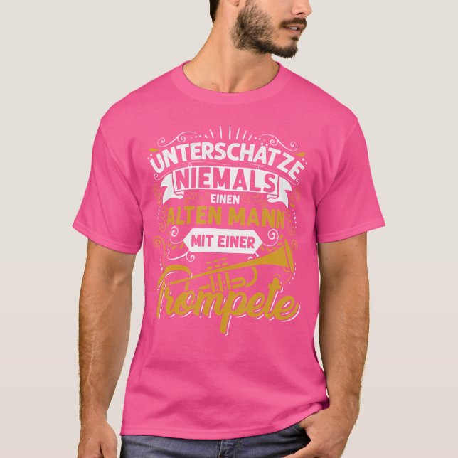 Camiseta Regalo Para Hombres Para Jugadores De Trompeolas (Anverso)