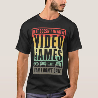 Camiseta Regalo para jugadores de videojuegos Juegos retro