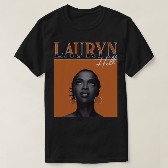 Camiseta Regalo Para La Cantante Lauryn Songwriter Hil Awes (Diseño del anverso)