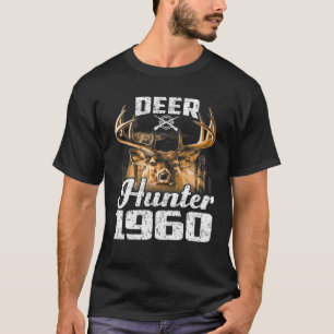 Camiseta Regalo para la caza de venados de 60 años de 1960