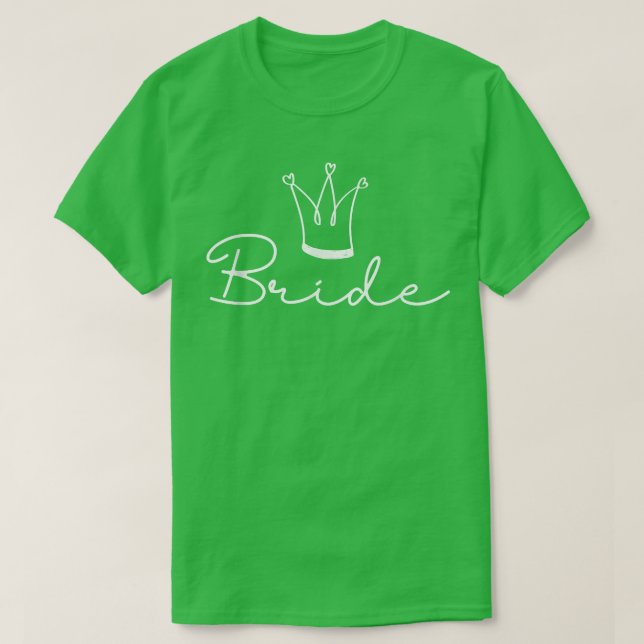 Camiseta Regalo para la fiesta de soltera de la boda de la  (Diseño del anverso)