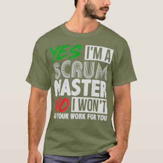 Camiseta regalo para la gestión de proyectos agudos del mae