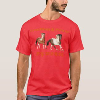 Camiseta Regalo para los amantes de caballos libres montand