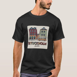 Camiseta Regalo para los amantes de Estocolmo