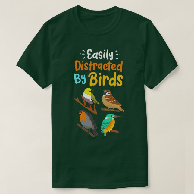 Camiseta Regalo para los amantes de las aves (Diseño del anverso)