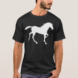Camiseta Regalo para los amantes de los caballos Logotipo H