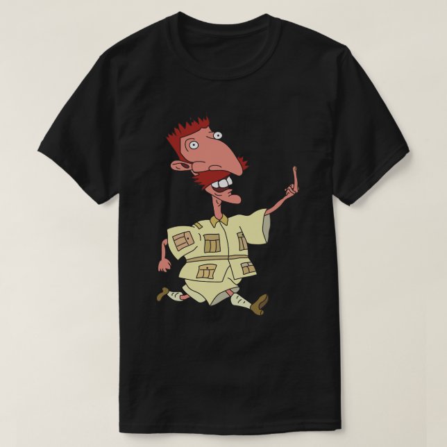 Camiseta Regalo Para Los Hombres Enfadados Nigel El Salvaje (Diseño del anverso)