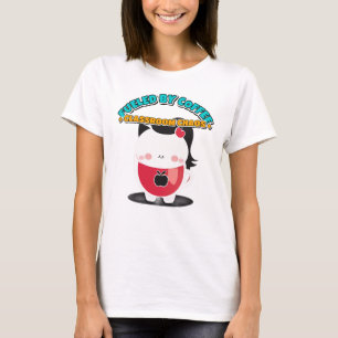 Camiseta Regalo para maestros alimentado por café y caos en