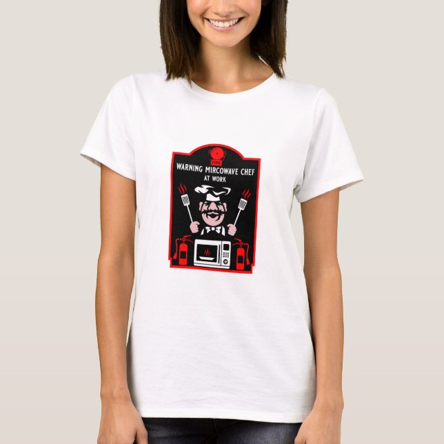Camiseta Regalo para mala cocinera (Anverso)