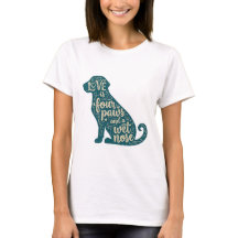 Regalo para mamá y papá de perro lindo