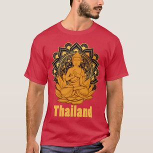 Camiseta Regalo para mochileros Asia Lover Buddha Tailandia
