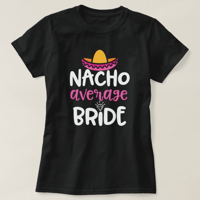 Camiseta Regalo para mujer del banquete de boda de la novia (Diseño del anverso)