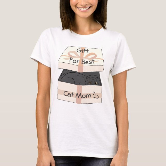 Camiseta Regalo para mujeres gateras (Anverso)