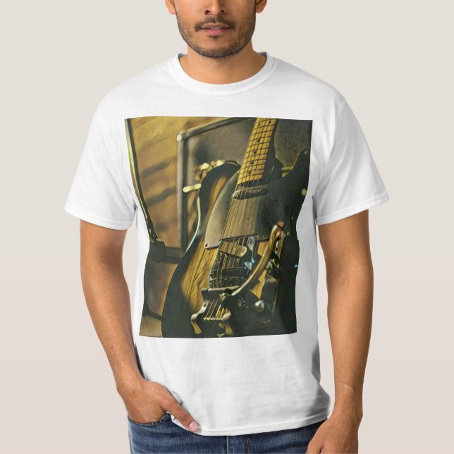 Camiseta Regalo para novio guitarrista (Anverso)