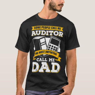 Camiseta Regalo para padre Auditor Contador CPA Auditoría