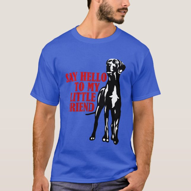 Camiseta Regalo para papá de Gran Danés (Anverso)