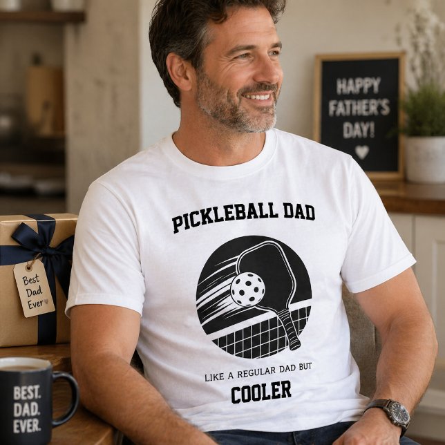 Camiseta Regalo para Papá de Pickleball -  (Subido por el creador)