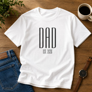 Camiseta Regalo para Papá Moderno Papá Establecido