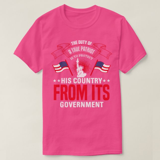 Camiseta Regalo para patriotas y americanos orgullosos (4) (Diseño del anverso)