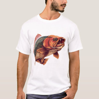 Camiseta Regalo para pescador de carpas monstruosas
