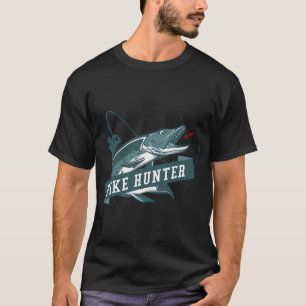 Camiseta regalo para pescador de lucio deportista