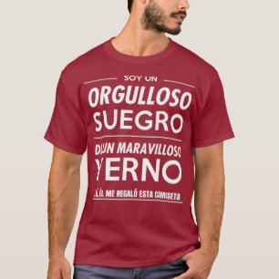 Camiseta Regalo para Suegro Padre en la Ley de