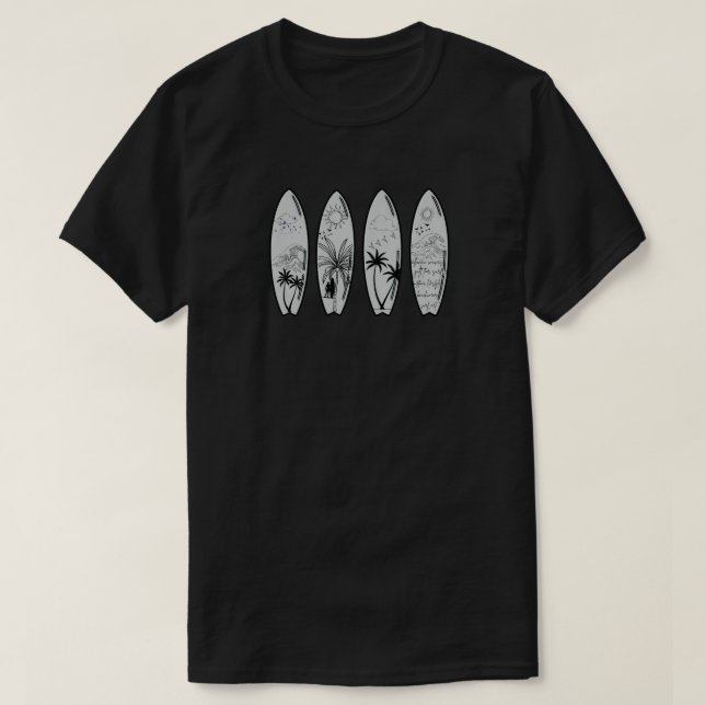 Camiseta regalo para surfista (Diseño del anverso)