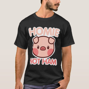 Camiseta Regalo Para Un Vegetariano De Cerdo Ham