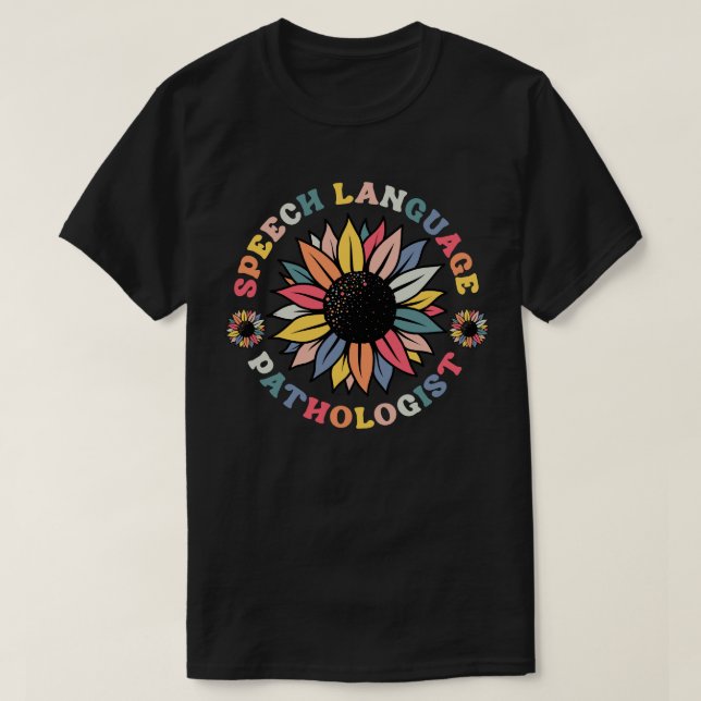 Camiseta Regalo patólogo del lenguaje del lenguaje de voz S (Diseño del anverso)