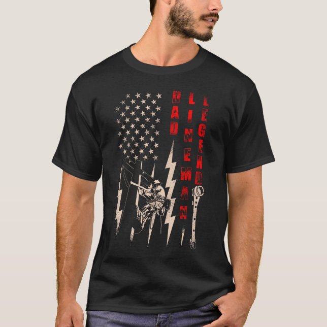 Camiseta Regalo patriótico de la bandera afligida de la ley (Anverso)