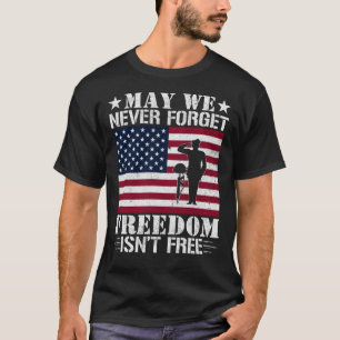 Camiseta Regalo Patriótico Memorial para Veterano La Libert
