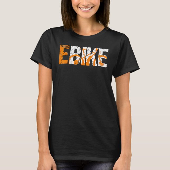 Camiseta Regalo Pedelec para bicicleta eléctrica de bicicle (Anverso)