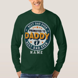 Camiseta Regalo Personalizado con Nombre para Papá