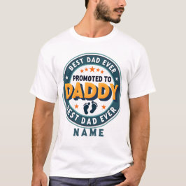 Camiseta Regalo Personalizado con Nombre para Papá