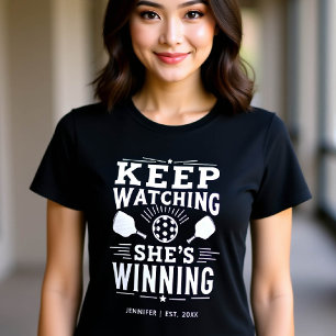 Camiseta Regalo personalizado de bola de piquetes por su di