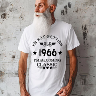 Camiseta Regalo personalizado de cumpleaños número 60 vinta